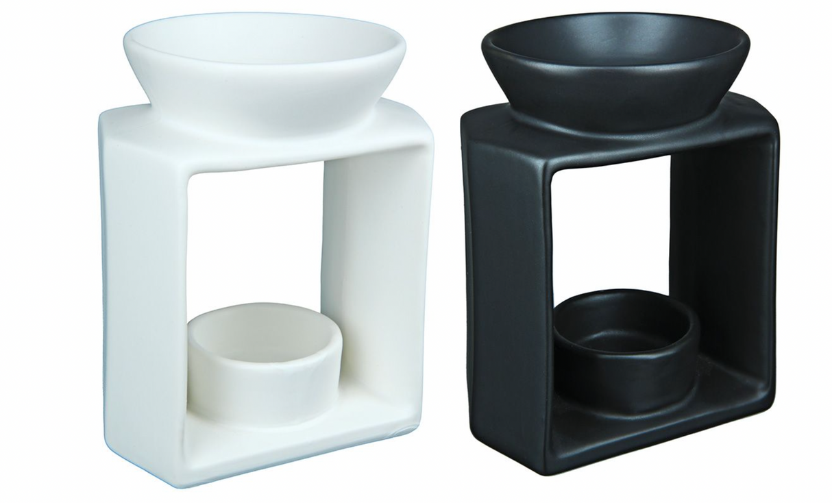 Aromabrenner "Black&White" - Tischdeko