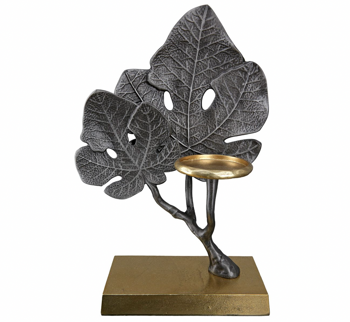 Teelichtleuchte "Leaf" - Tischdeko