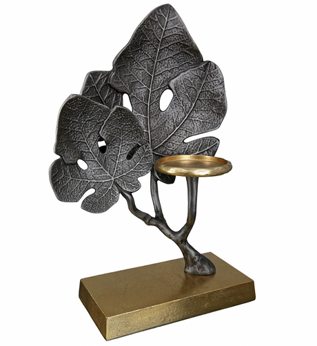 Teelichtleuchte "Leaf" - Tischdeko