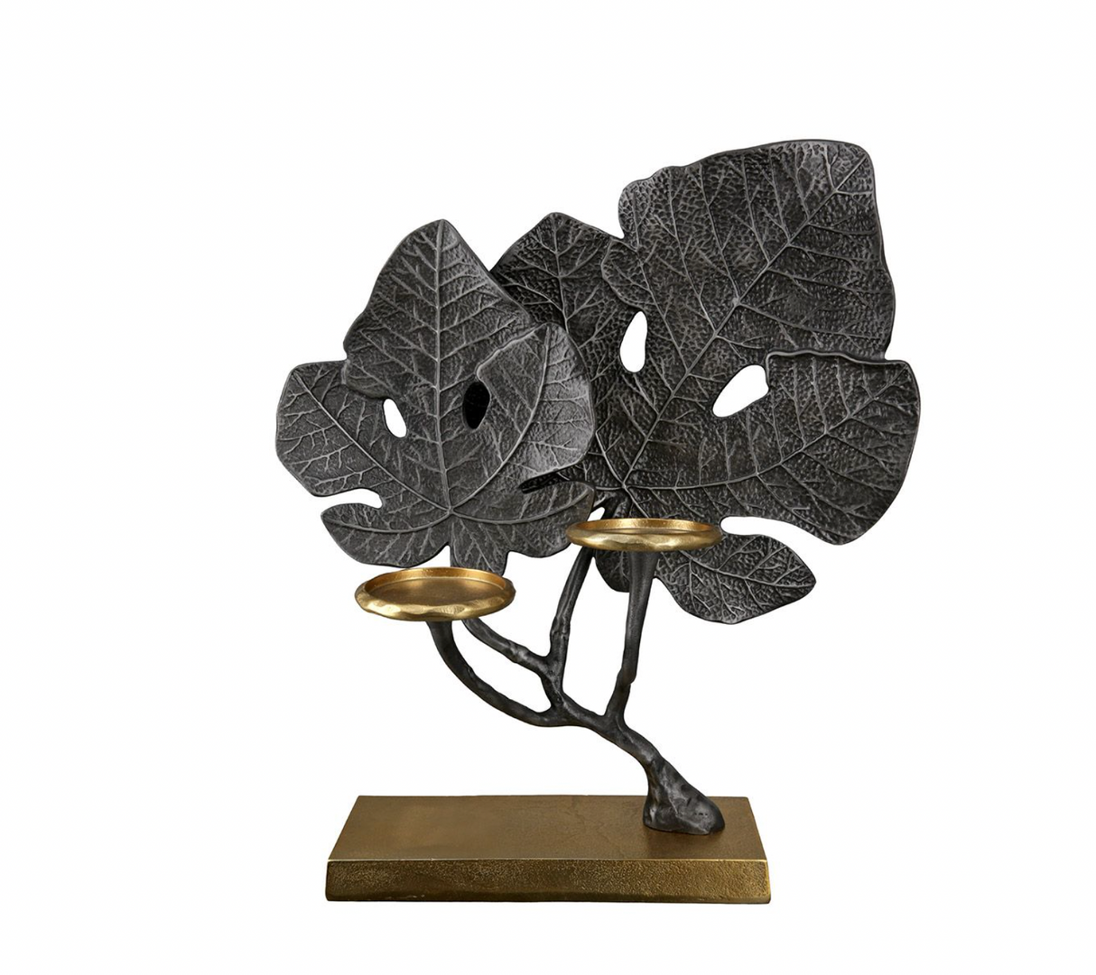 Teelichtleuchte "Leaf" - Tischdeko