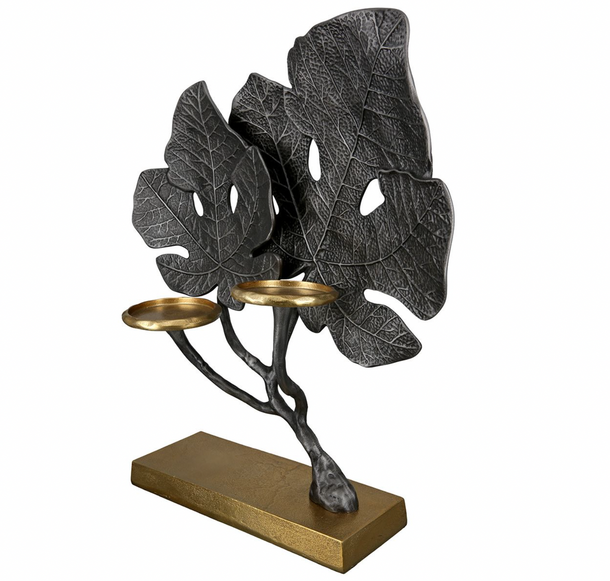 Teelichtleuchte "Leaf" - Tischdeko