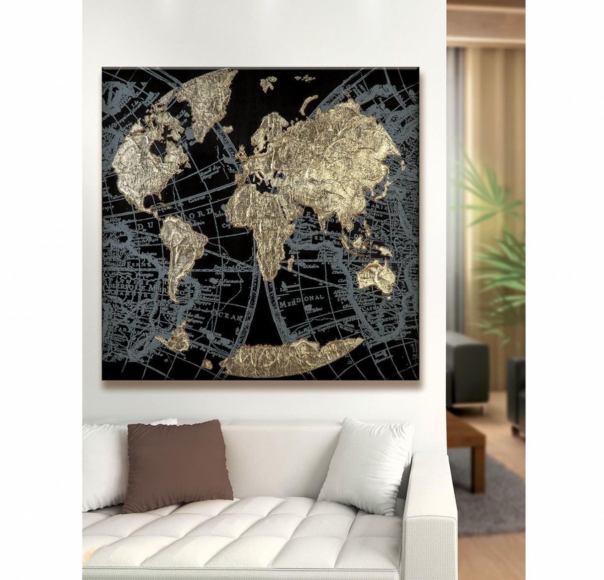 Golden Earth - Wanddekoration
