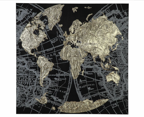 Golden Earth - Wanddekoration