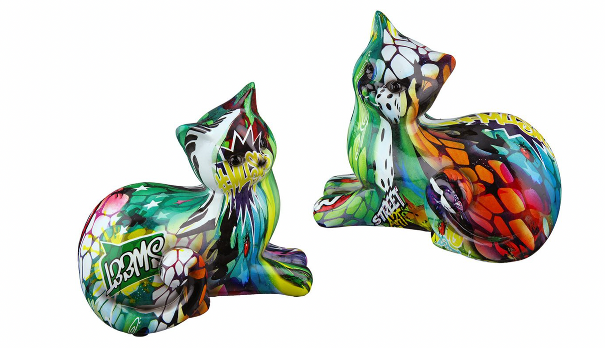 Tagged Kittys - StreetArt Katzen Duo