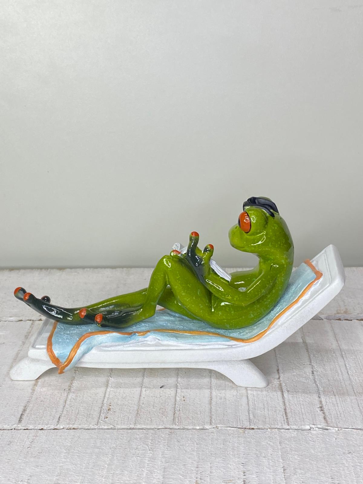 Frosch "Friedolin" Strandurlaub - Geschenkidee