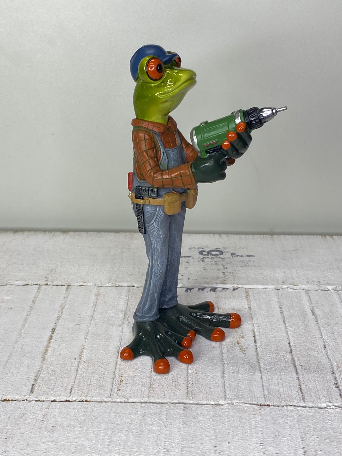 Frosch "Friedolin" Handwerker - Geschenkidee