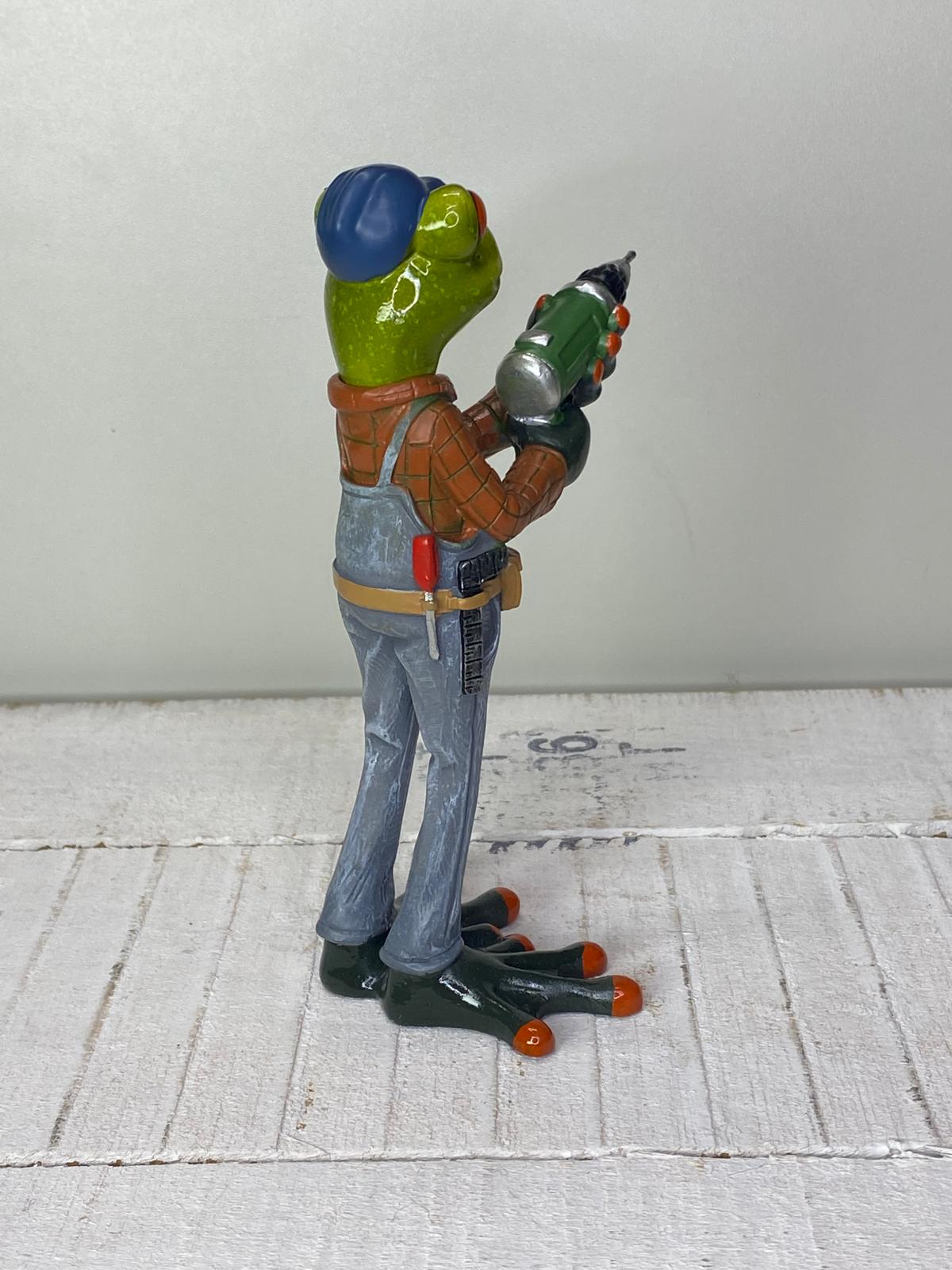 Frosch "Friedolin" Handwerker - Geschenkidee