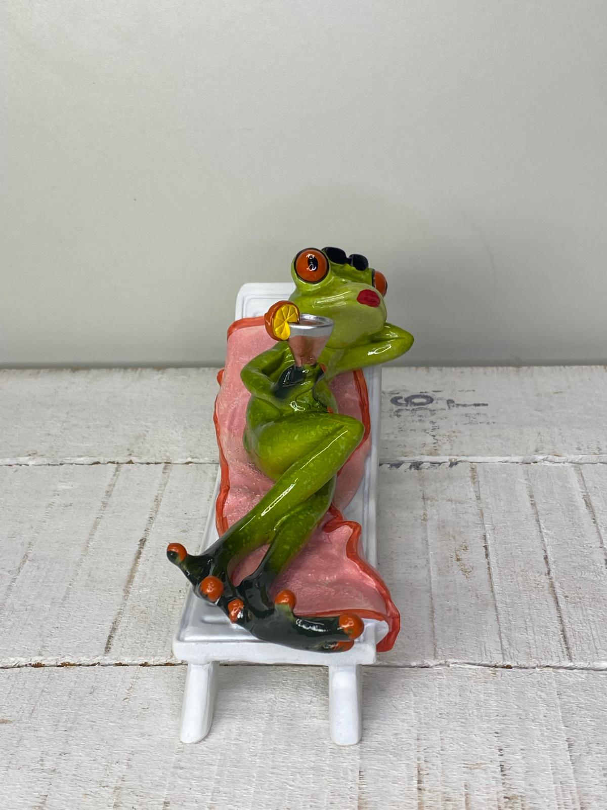 Frosch "Friedolin" Strandurlaub - Geschenkidee