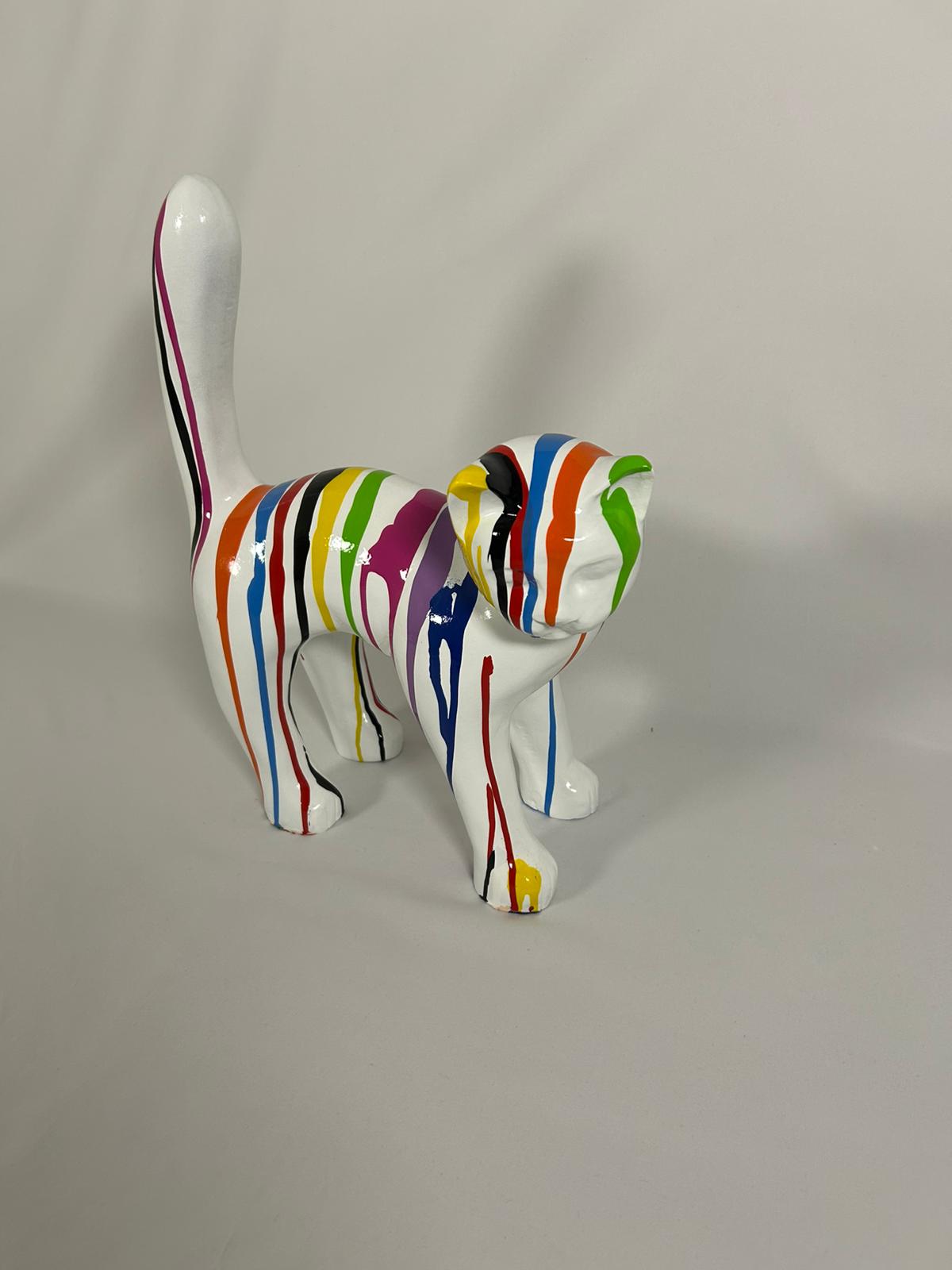 Hauskatze "Karla" - Gartendeko