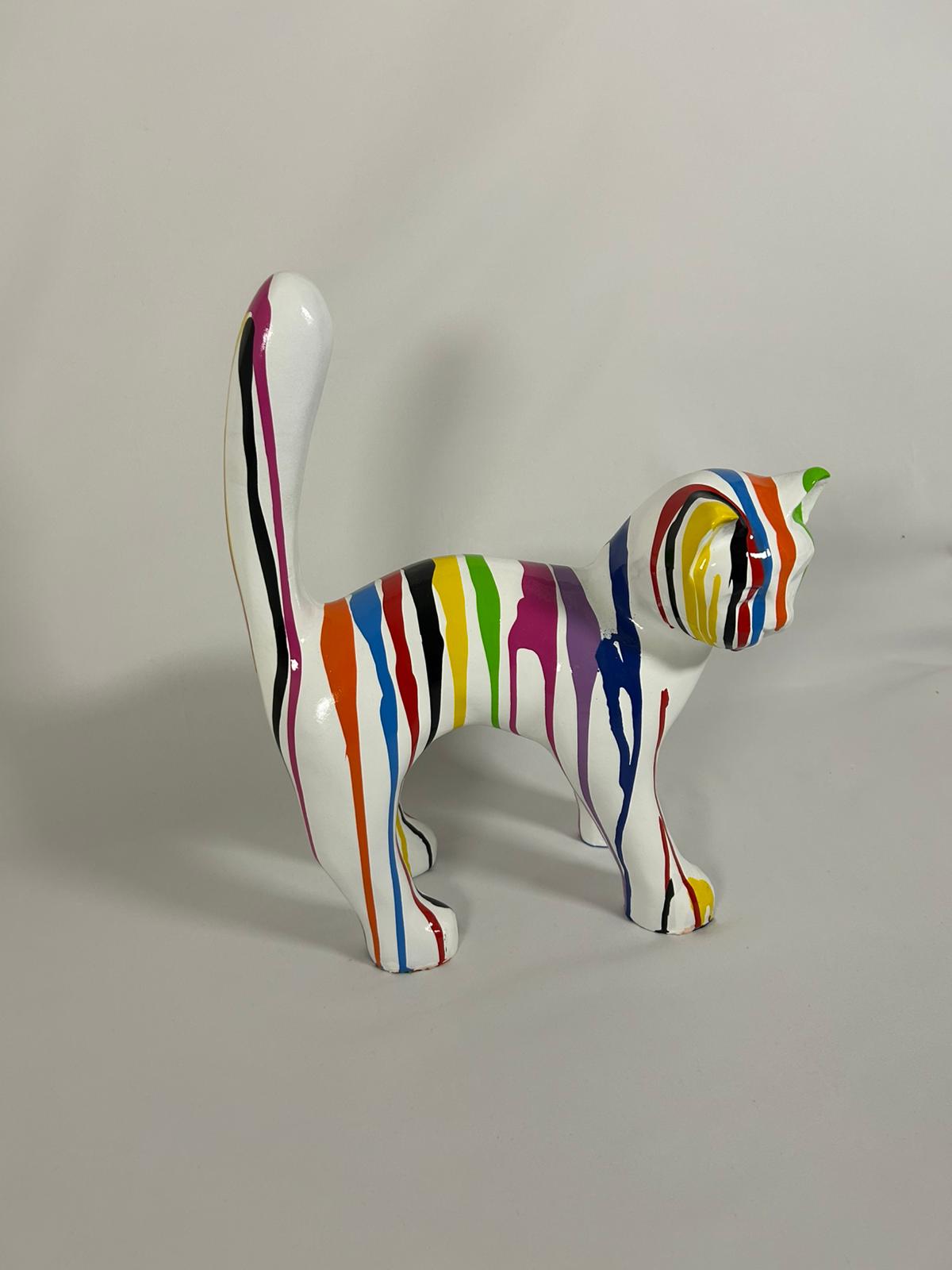 Hauskatze "Karla" - Gartendeko