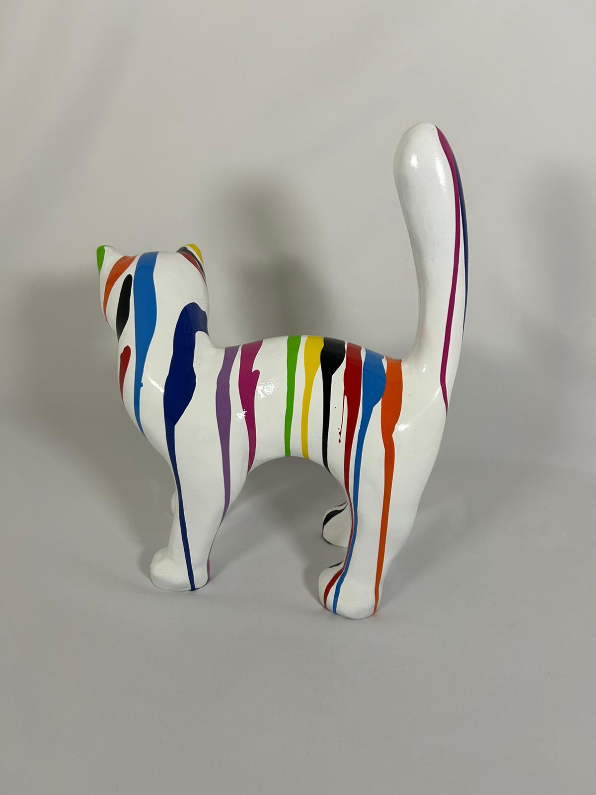 Hauskatze "Karla" - Gartendeko