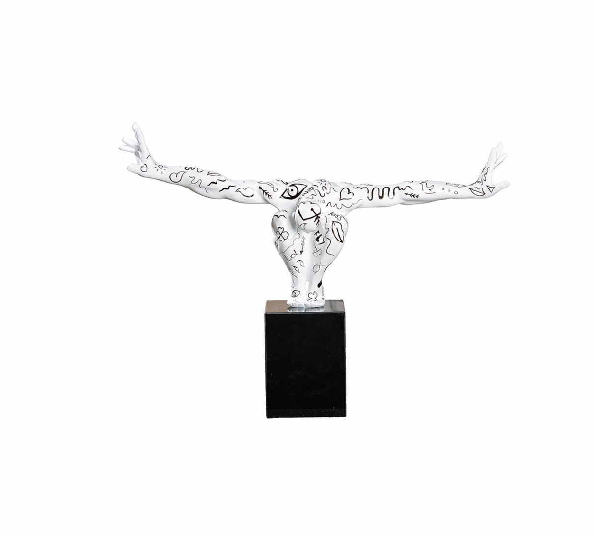 Marbled ZenPower - Skulptur