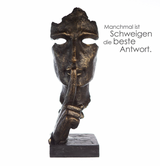 Silence - Skulptur