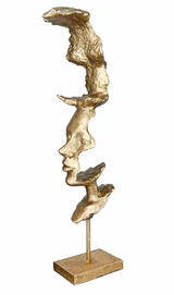 Two Face - Skulptur