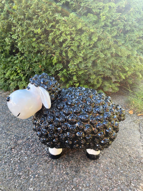 Wollschaf - Gartenfigur