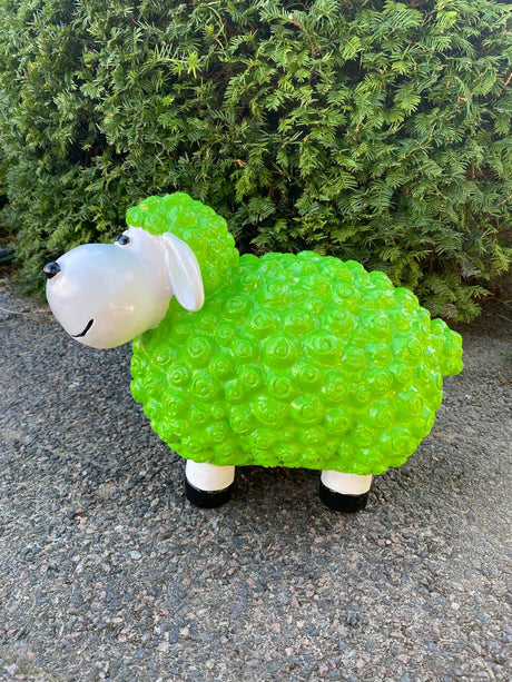 Wollschaf - Gartenfigur