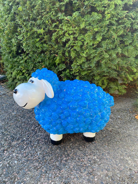 Wollschaf - Gartenfigur