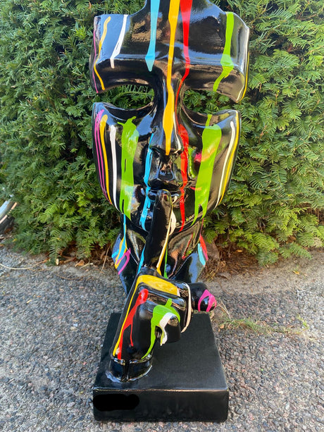 Maske Silence - Gartenfigur