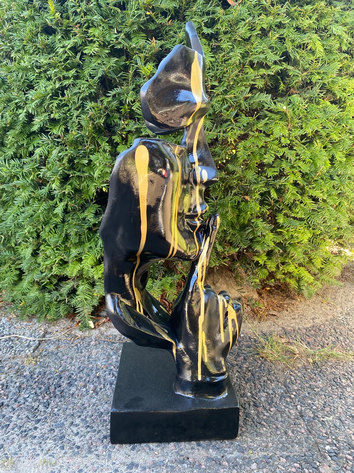 Maske Silence - Gartenfigur