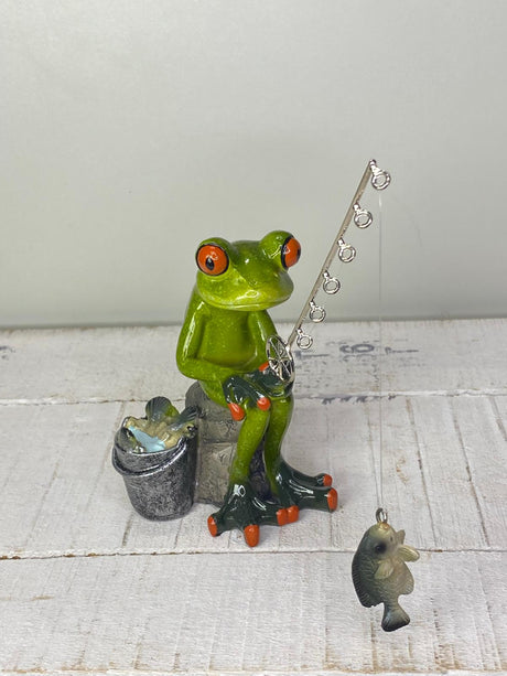 Frosch "Friedolin" Angler - Geschenkidee