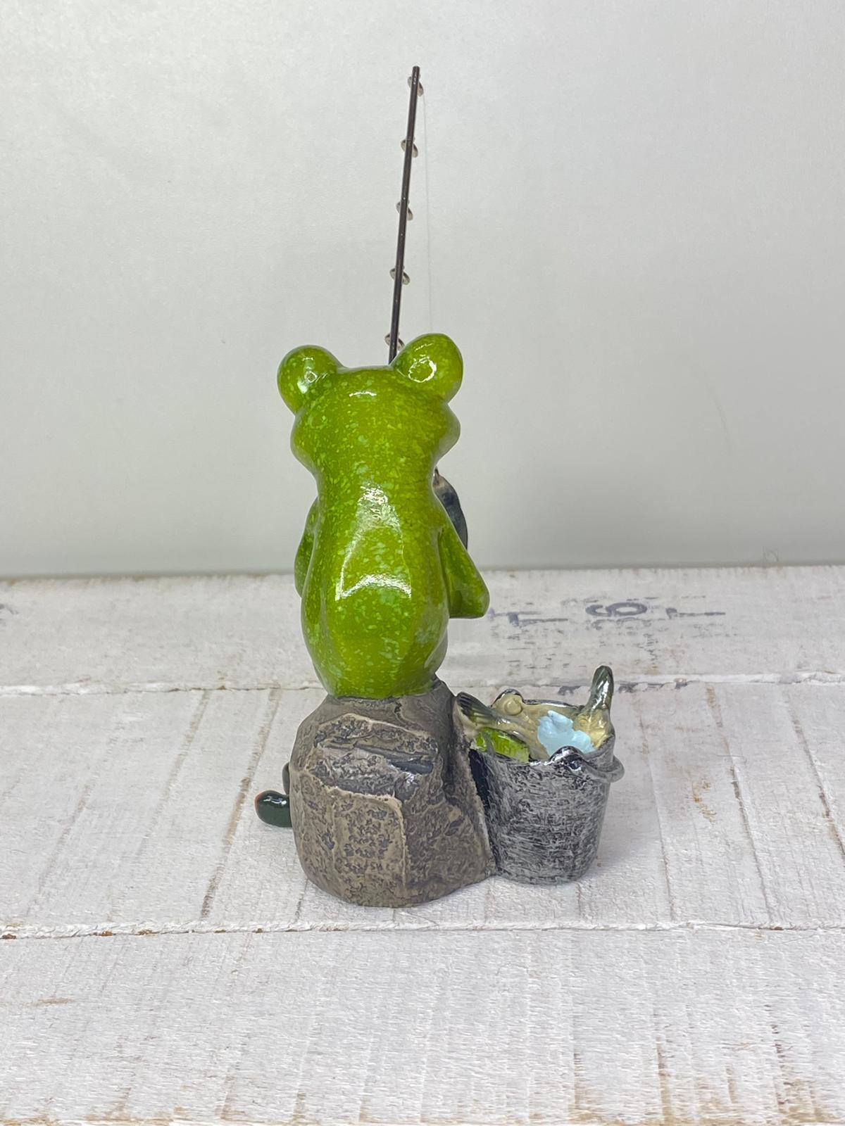 Frosch "Friedolin" Angler - Geschenkidee