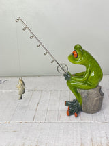 Frosch "Friedolin" Angler - Geschenkidee