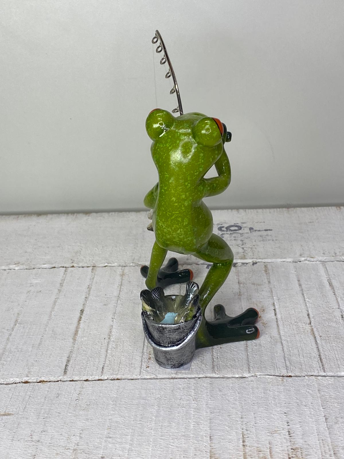Frosch "Friedolin" Angler - Geschenkidee