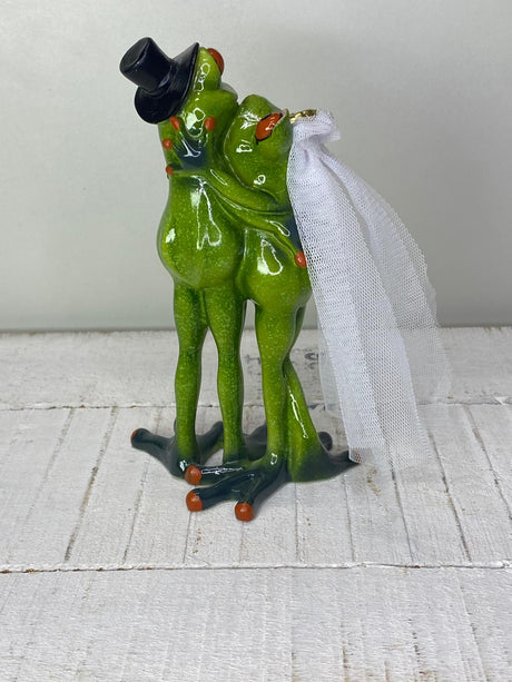Frosch "Friedolin" Hochzeit - Geschenkidee