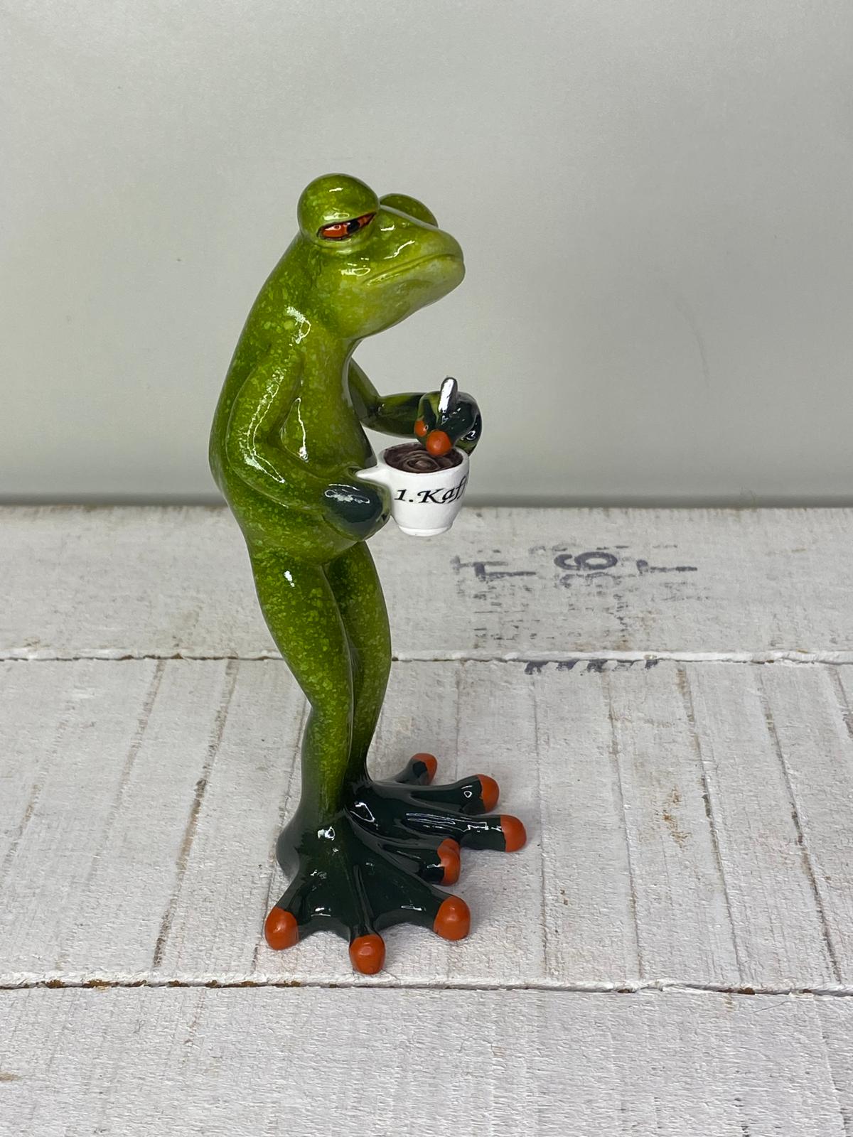 Frosch "Friedolin" Morgenmuffel - Geschenkidee