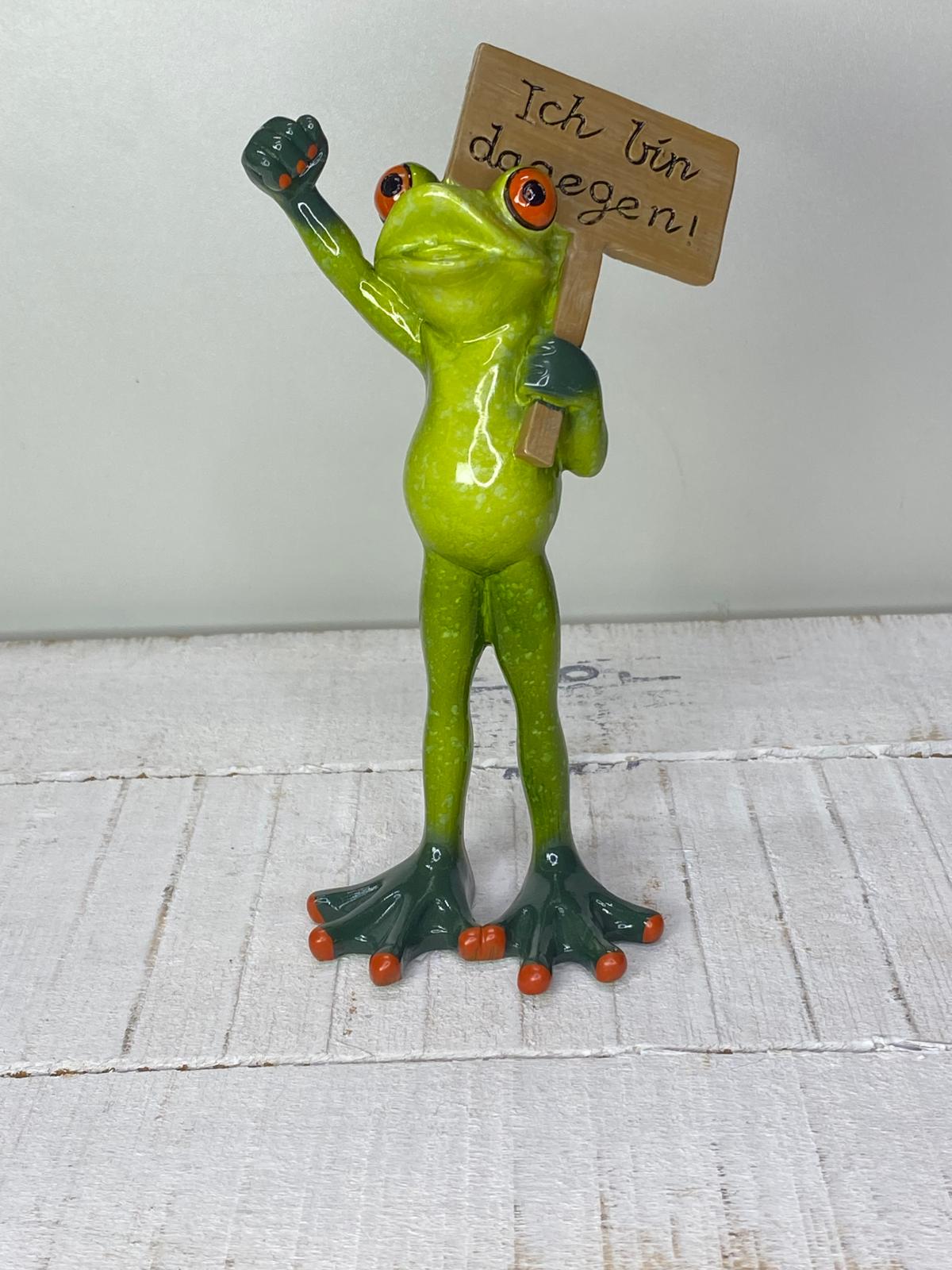 Frosch "Friedolin" Protest - Geschenkidee