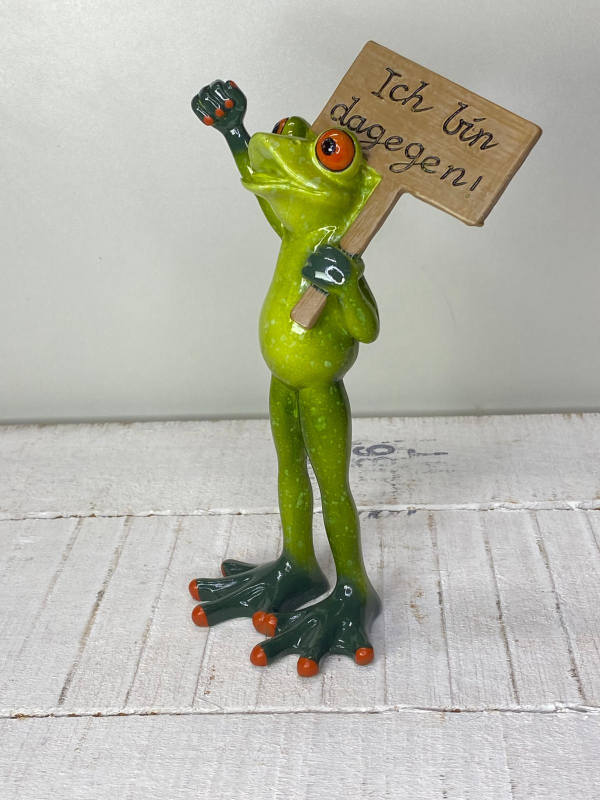 Frosch "Friedolin" Protest - Geschenkidee