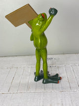 Frosch "Friedolin" Protest - Geschenkidee