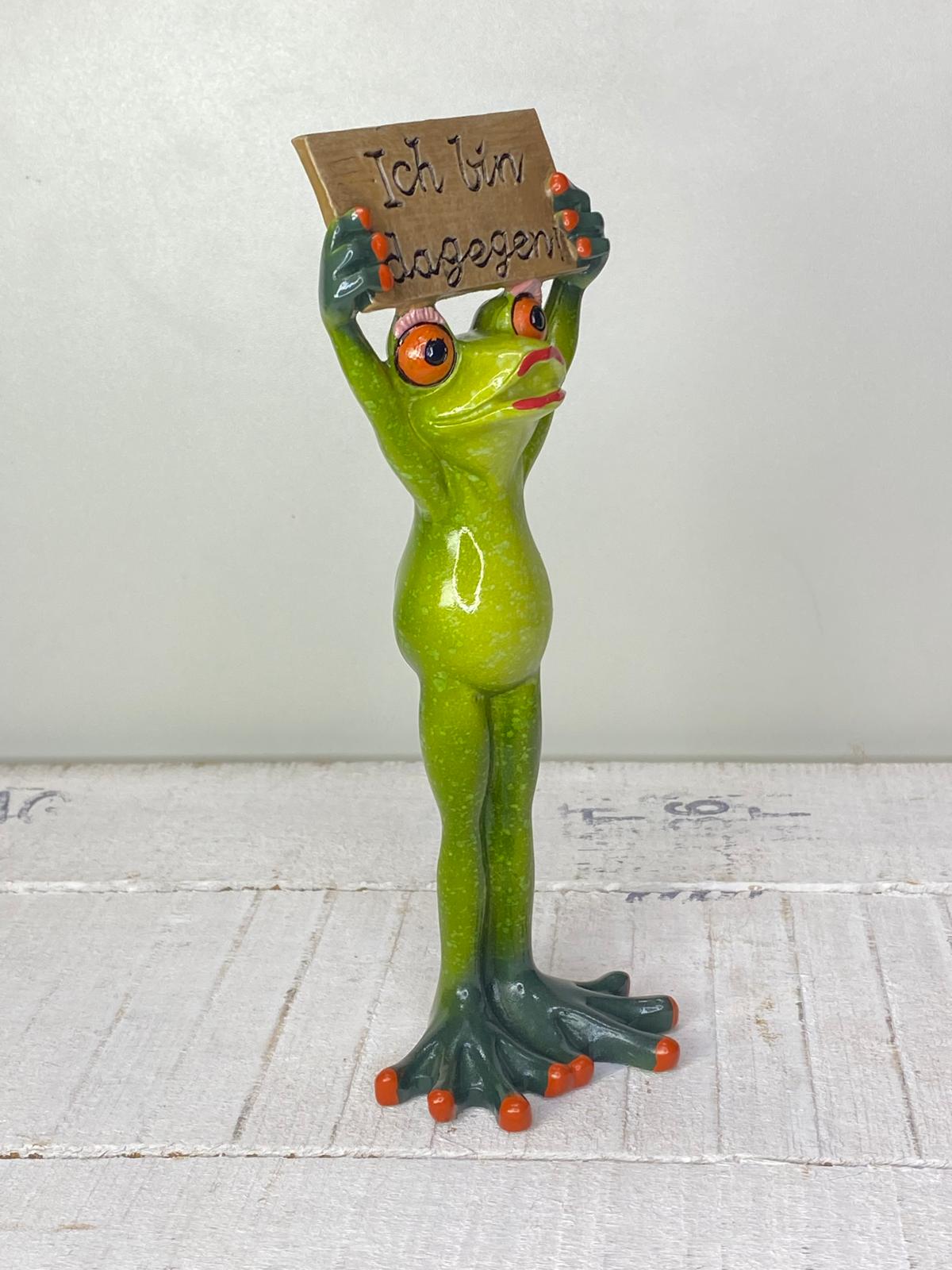 Frosch "Friedolin" Protest - Geschenkidee