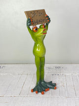 Frosch "Friedolin" Protest - Geschenkidee