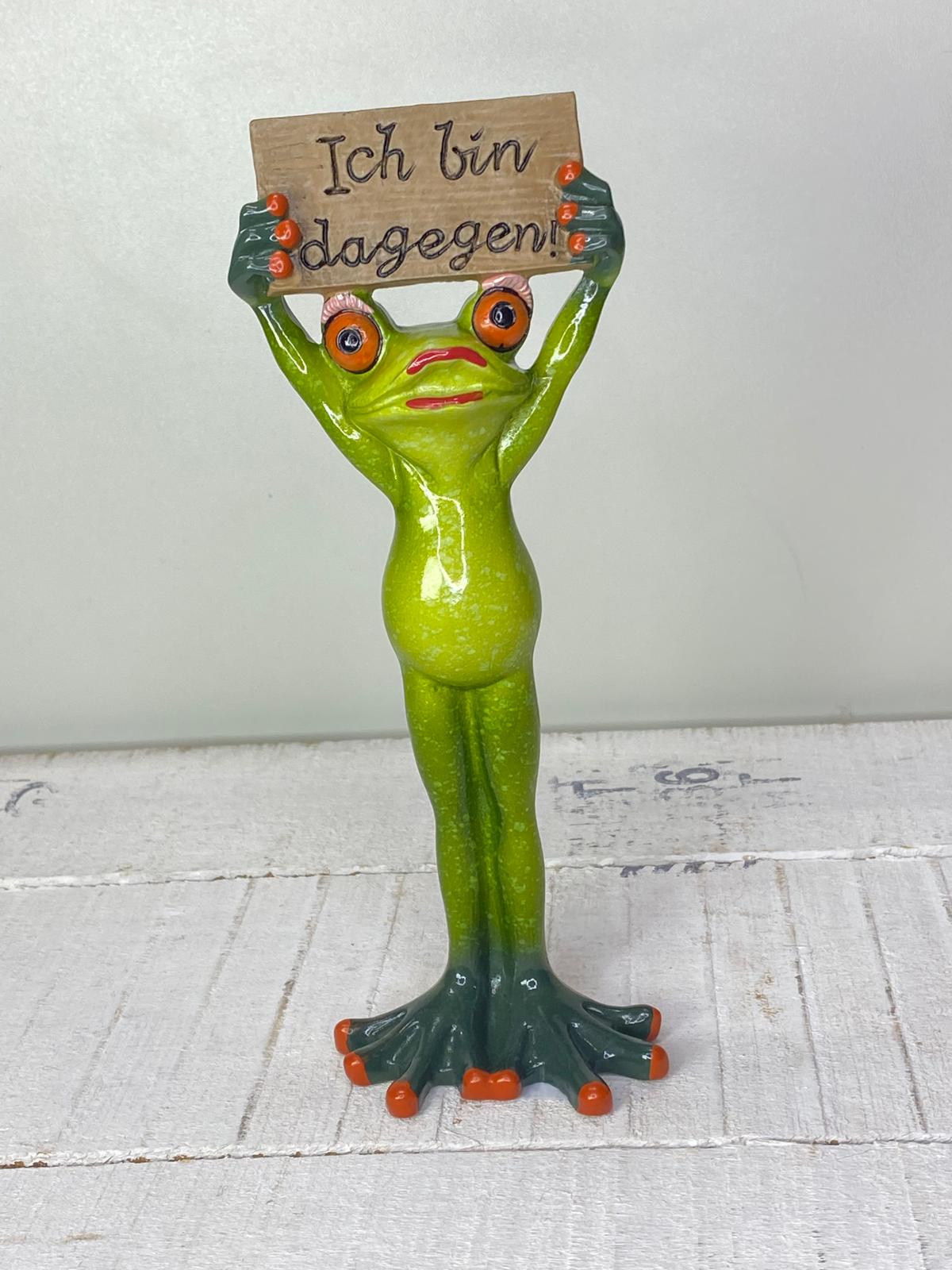 Frosch "Friedolin" Protest - Geschenkidee