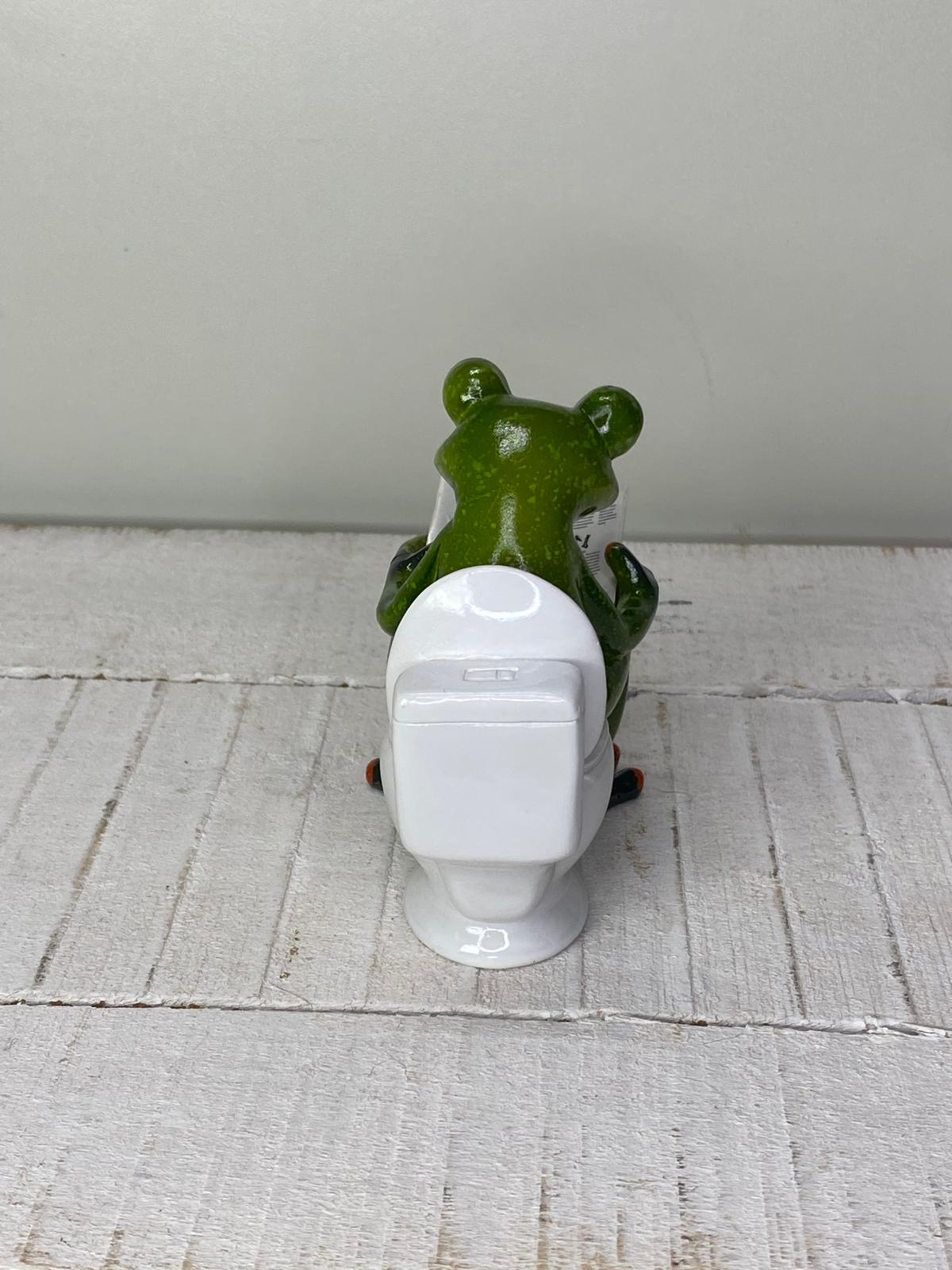 Frosch "Friedolin" Morgenroutine - Geschenkidee