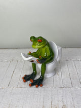 Frosch "Friedolin" Morgenroutine - Geschenkidee