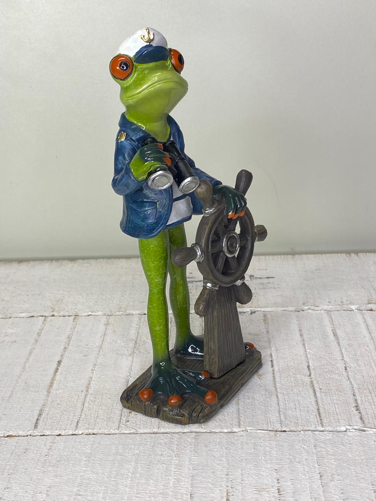 Frosch "Friedolin" Seemann - Geschenkidee