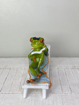 Frosch "Friedolin" Strandurlaub - Geschenkidee