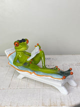 Frosch "Friedolin" Strandurlaub - Geschenkidee