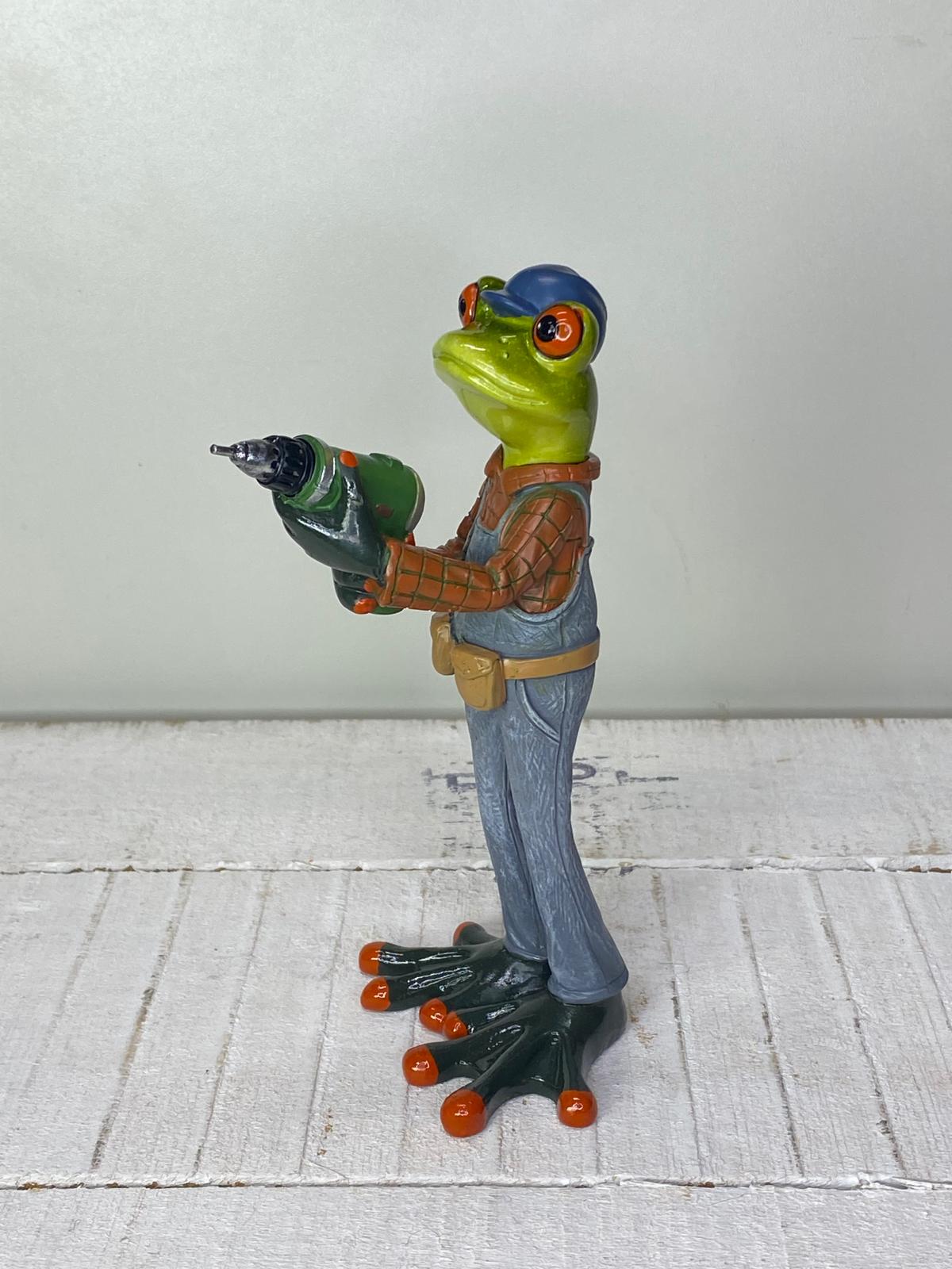 Frosch "Friedolin" Handwerker - Geschenkidee