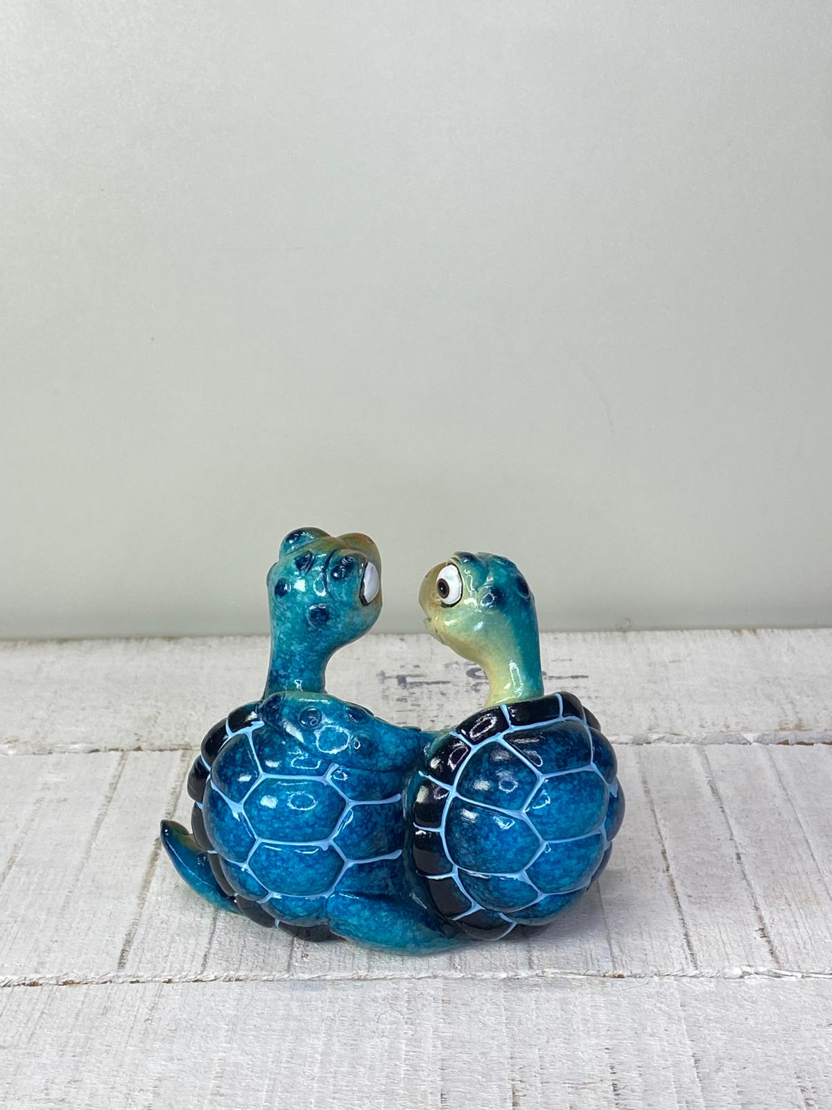 Schildkröte "Sascha" Pärchen - Geschenkidee