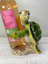 Schildkröte "Sascha" Weinflaschenhalter - Geschenkidee