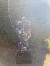 Maske Silence - Gartenfigur