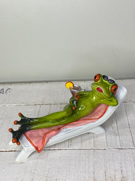 Frosch "Friedolin" Strandurlaub - Geschenkidee