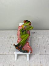 Frosch "Friedolin" Strandurlaub - Geschenkidee
