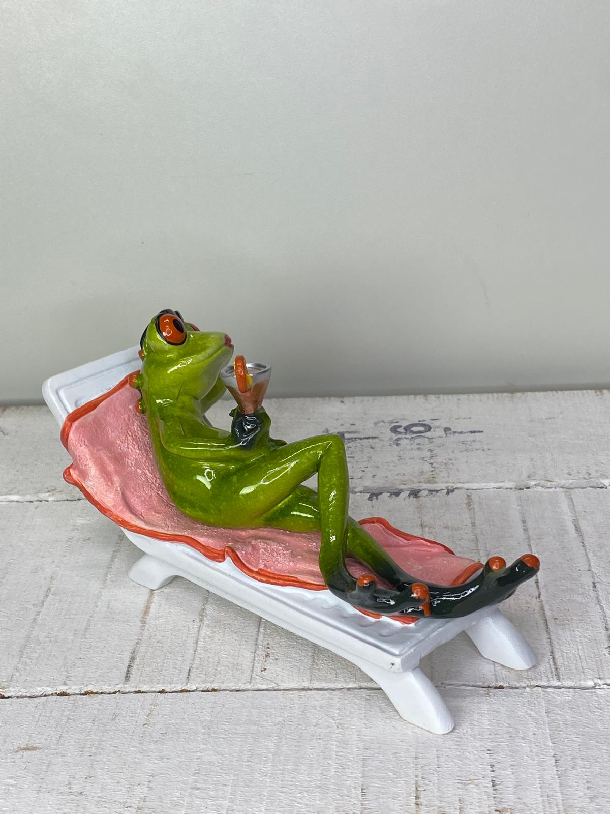 Frosch "Friedolin" Strandurlaub - Geschenkidee