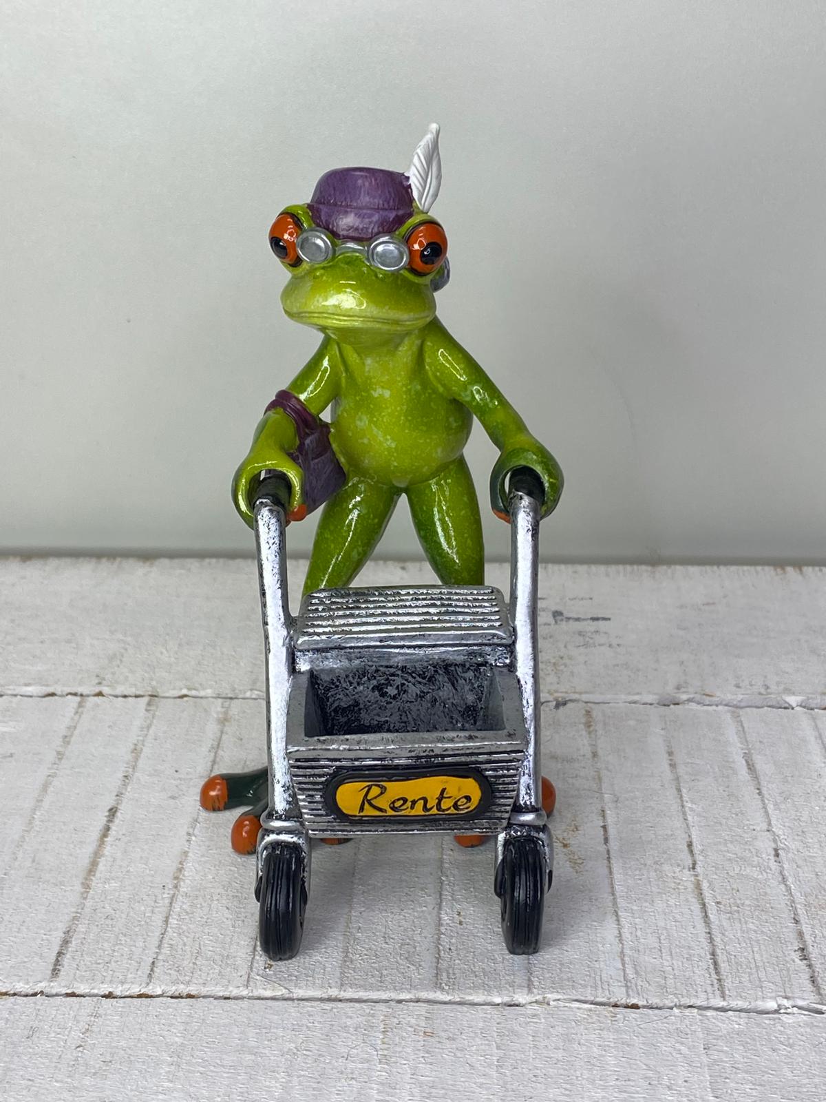 Frosch "Friedolin" Rentner - Geschenkidee