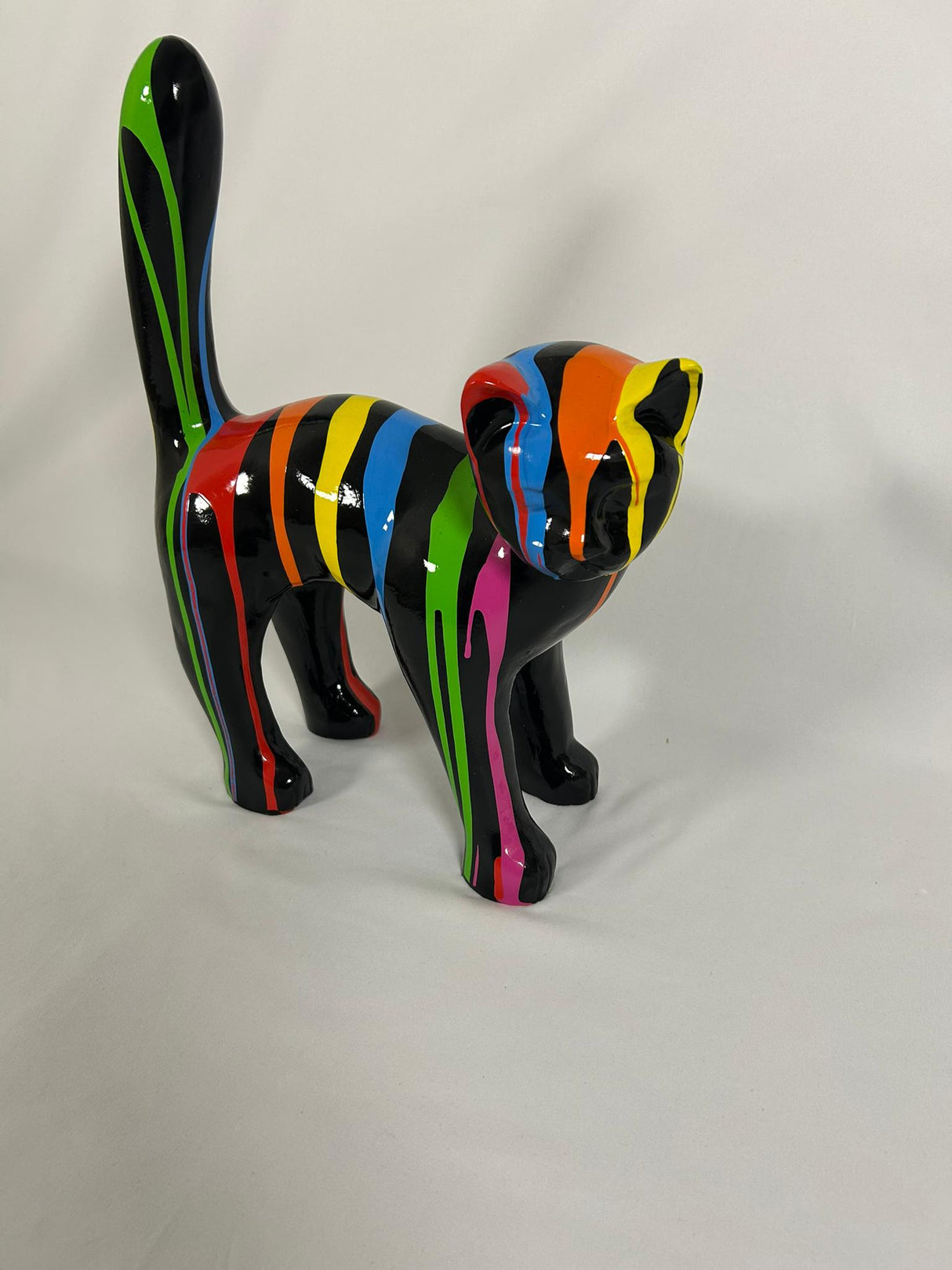 Hauskatze "Karla" - Gartendeko